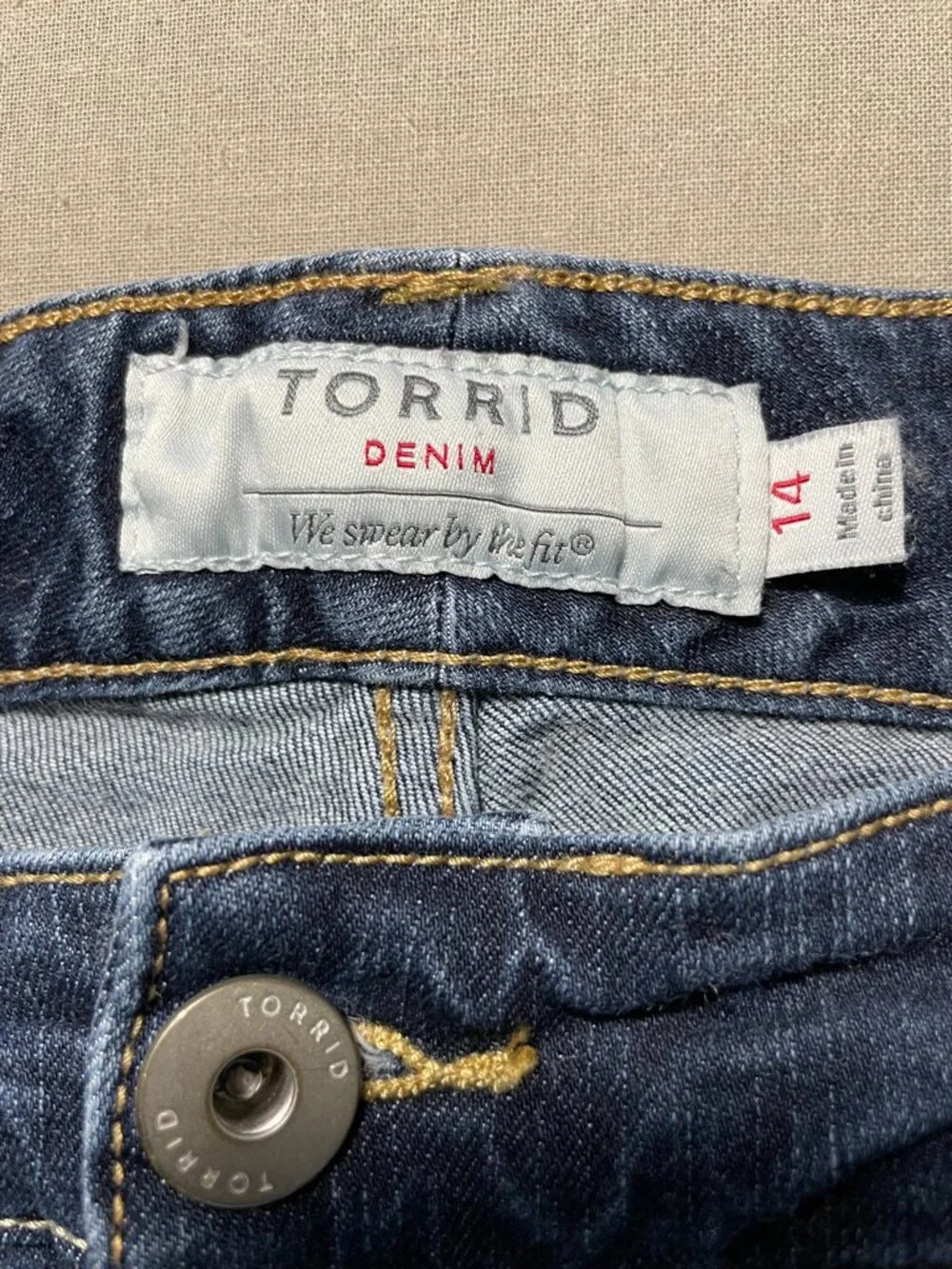 Torrid Denim Shorts - Dark wash 14